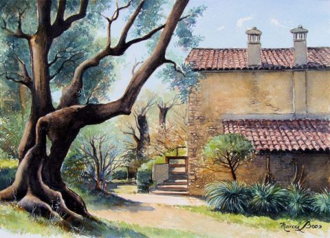 Maison de Renoir � Cagnes sur Mer (06) - Peinture - Marcel BOOS