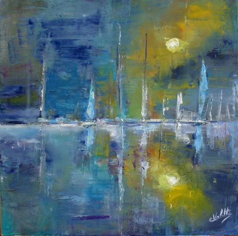 Reflets - Peinture - Catherine Valette