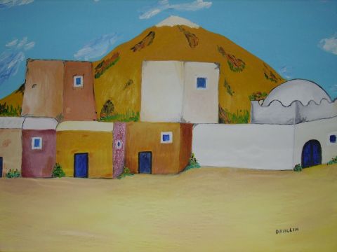 L'artiste drallih - village berbère