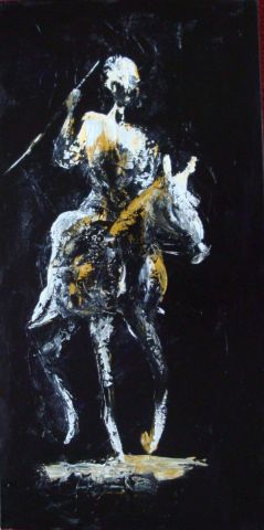 Don Quichotte - Peinture - aiweee