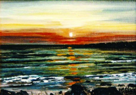 lumières du marais 1 - Peinture - Catherine Dutailly