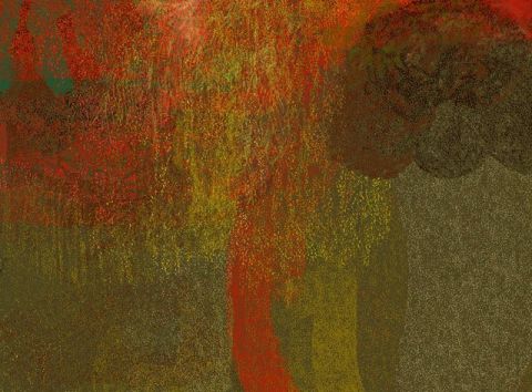 les arbres - Art numerique - bouchedoree