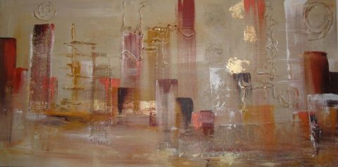 south street seaport - Peinture - VERONIKA L