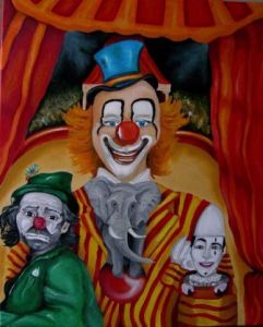 Voir cette oeuvre de giovanova: les clowns en folie