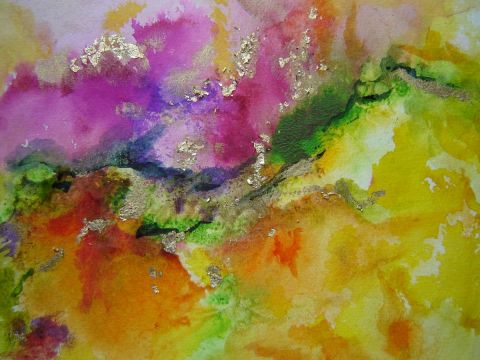 abstraction1 - Peinture - Mc Palcowski-Collin