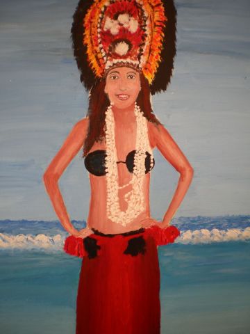 danseuse  - Peinture - Jean Pierre BERARD