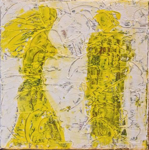 Lunaire et Solaire - Peinture - Oria