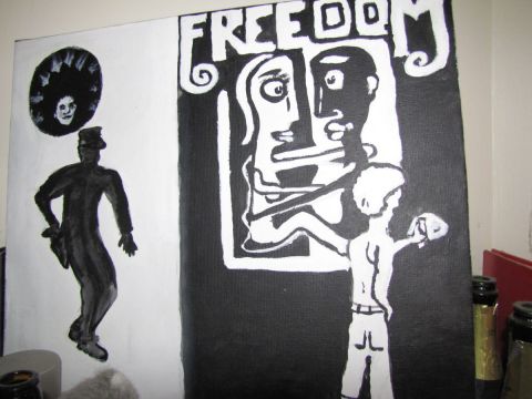 L'artiste Adam Dusuel - Freedom