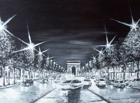 L'artiste Line - Champs Elysées
