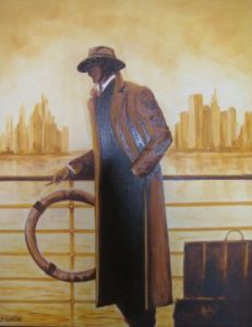 Peinture de MONIK: LEAVING NEW YORK (2)