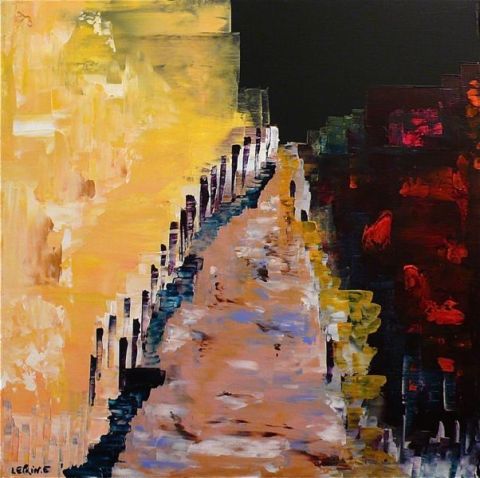 JOUR ET NUIT  - Peinture - LEPRIN