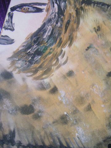 femme or - Peinture - lilou