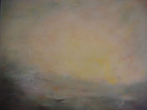 Lever de soleil - Peinture - Marie Dominique GARNIER BOSSY