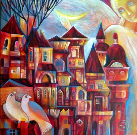 Dysis - Peinture - OXANA ZAIKA