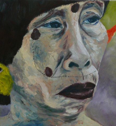 M�lancolie - Peinture - KANOU