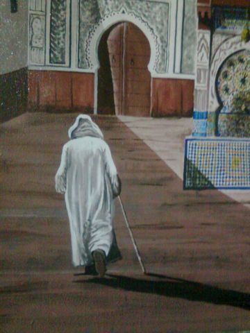 morocco arts - Peinture - Elhidaoui Abdelhadi