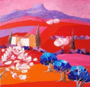 Voir le détail de cette oeuvre: Avril en Provence