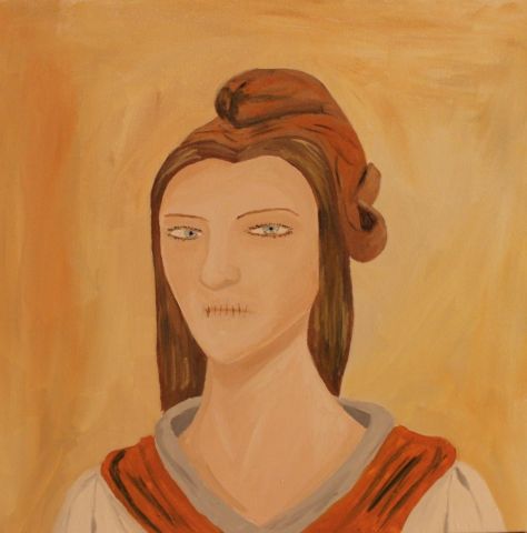 Belle Marianne - Peinture - Diafano Luccosu