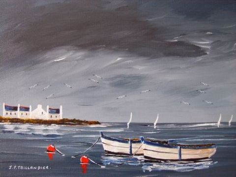 EN BRETAGNE - Peinture - J-PAUL TAILLANDIER