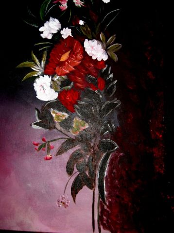 Triste bouquet - Peinture - Maryaude