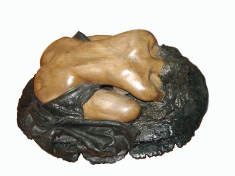La belle endormie - Sculpture - Bernard CHOPIN 