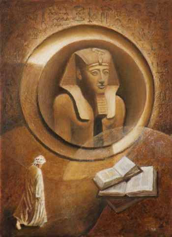 Instant d'Egypte - Peinture - Frank GODILLE