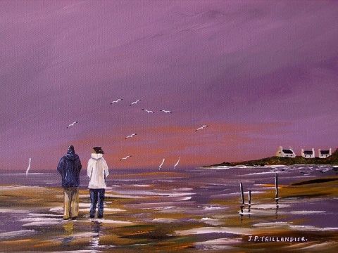 FACE A LA MER - Peinture - J-PAUL TAILLANDIER