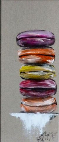 Macaron - Peinture - BAPTYSTE