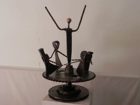 LA SARDANE - Sculpture - Roland GOURDON