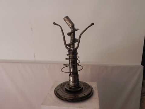 LE DERVICHE TOURNEUR - Sculpture - Roland GOURDON