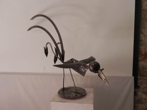 le Faisan - Sculpture - Roland GOURDON