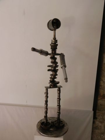 robocop2 - Sculpture - Roland GOURDON