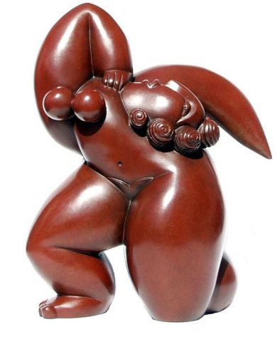 mme Gunn�h - Sculpture - olivier MARTIN