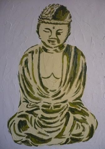 bouddha - Peinture - minaric