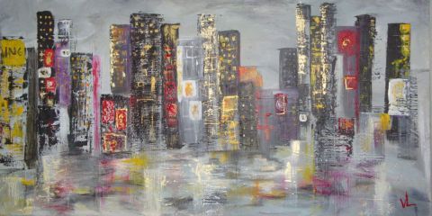 New york en couleur - Peinture - VERONIKA L