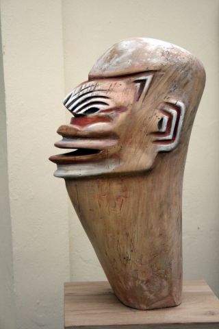 L' indomptable(lepasseur de p�ril) - Sculpture - Ghu