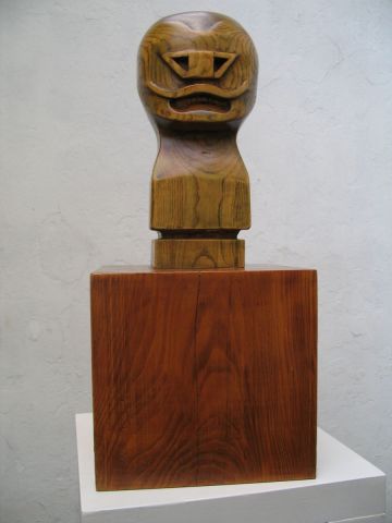 Figure guerri�re - Sculpture - Ghu