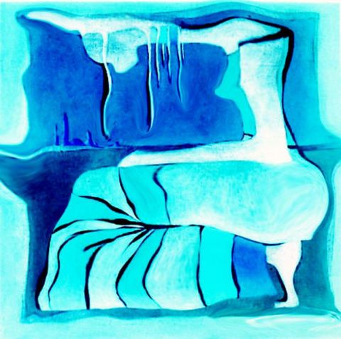 L'artiste ddtmoin - La mosquée bleue