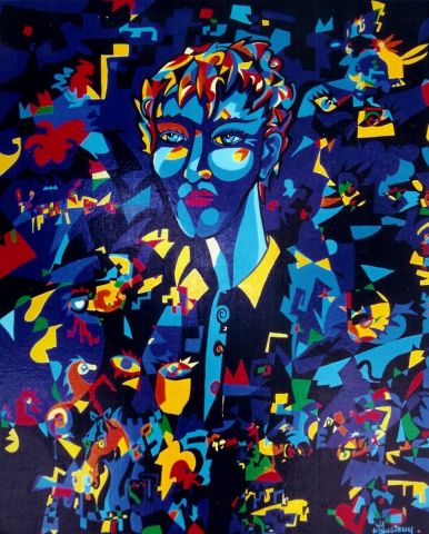 REVE EVEILLE  - Peinture - MURIEL AUSTRUY