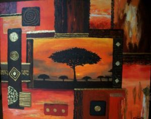 Voir cette oeuvre de Francoise GRELLIER: couleurs d'afrique