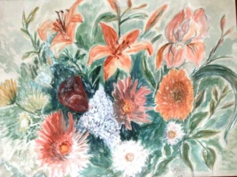 Flowerouest - Peinture - mathisC