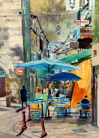 Les  - Peinture - alain deschamps