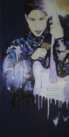 Purple Rain - Peinture - JIMY