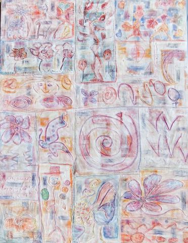 joie de vivre - Peinture - carole zilberstein