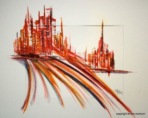 urbain2 - Peinture - Bruno MONTONI
