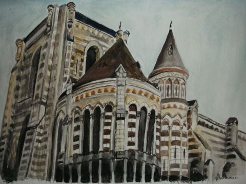 L'artiste JessicaAurousseau - L'Eglise Notre-Dame des victoires Angers