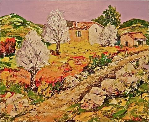 Le printemps  - Peinture - litalien