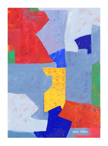 composition 1   kal�idoscope d'automne  - Art numerique - alainfil