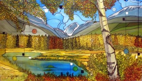 REQUIEM POUR UN ECHO - Peinture - ALAIN FAURE