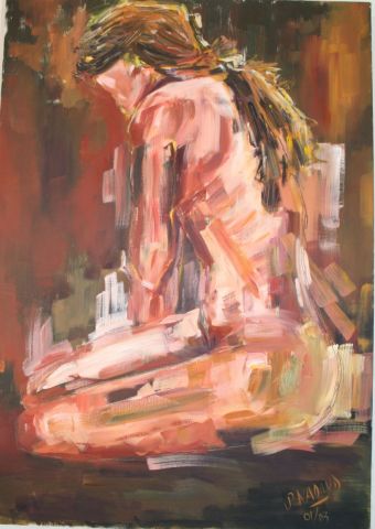 nue - Peinture - JP  NADO